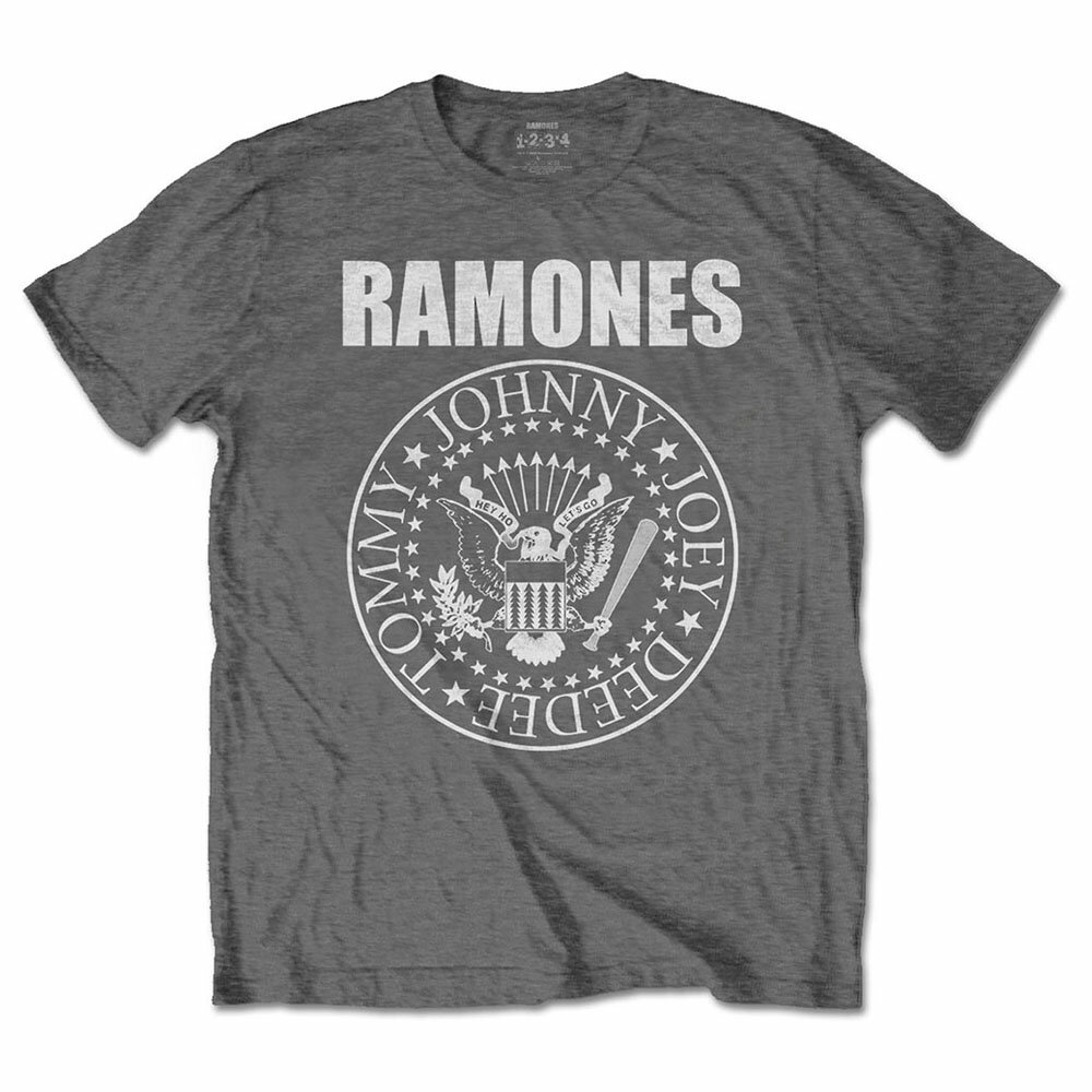 RAMONES ラモーンズ - Presidential Seal / Charcoal / Tシャツ / キッズ 【公式 / オフィシャル】