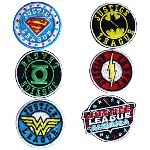 JUSTICE LEAGUE ジャスティスリーグ - Assorted Logos / ミニ 6枚セット / ワッペン 【公式 / オフィシャル】 JUSTICE LEAGUE ジャスティスリーグ - Assorted Logos / ミニ 6枚セット / ワッペン 【公式 / オフィシャル】