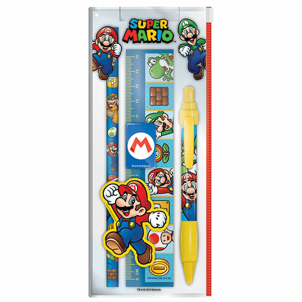 SUPER MARIO スーパーマリオ - Characters / 文房具セット / 文房具のサムネイル