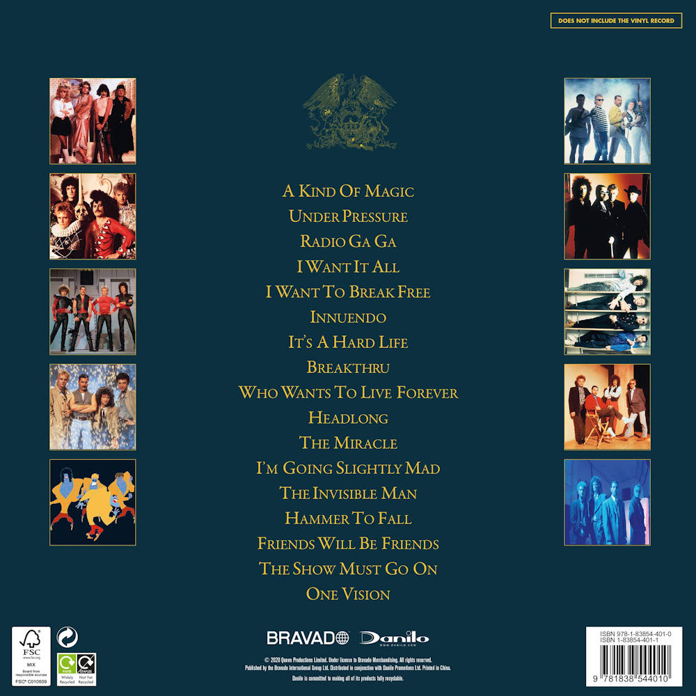 QUEEN クイーン (結成50周年 ) - Collector's Edition Official 2021 / カレンダー・ダイアリー 【公式 / オフィシャル】