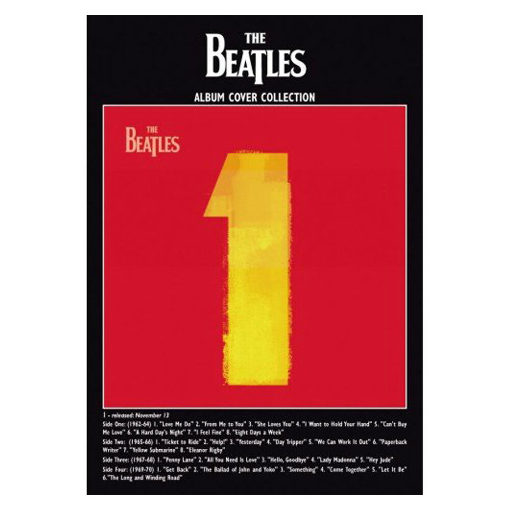 THE BEATLES ザ・ビートルズ (ABBEY ROAD発売55周年記念 ) - 1 Album / ポストカード・レター 【公式 / オフィシャル】