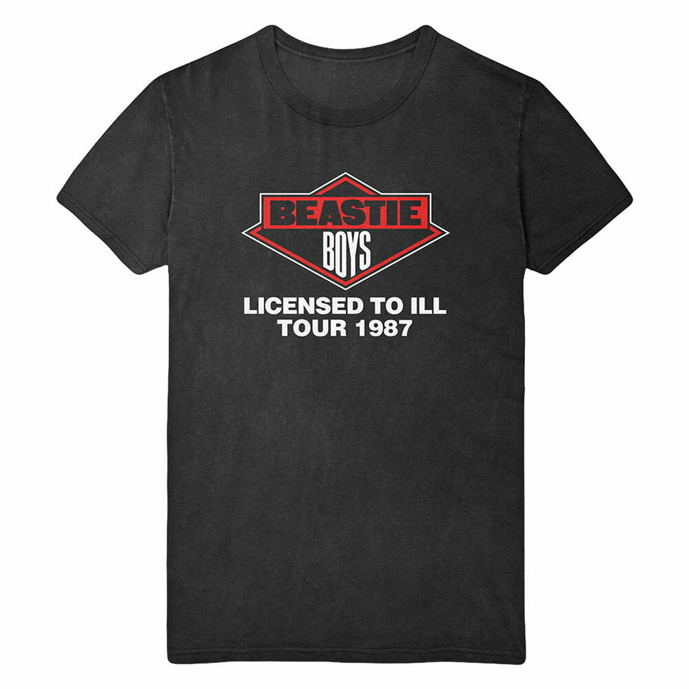 BEASTIE BOYS ビースティボーイズ - Licensed To Ill Tour 1987 / Tシャツ / メンズ 