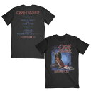 OZZY OSBOURNE オジーオズボーン (ソロ45周年 ) - Blizzard of Ozz Tracklist / バックプリントあり / Tシャツ / メンズ 【公式 / オフィシャル】