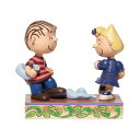 PEANUTS スヌーピー - ライナス&サリー ダンス / JIM SHORE / フィギュア・人形 【公式 / オフィシャル】