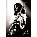 EDDIE VAN HALEN ヴァンヘイレン (エドワード生誕 70周年 ) - Signature / ポスター 【公式 / オフィシャル】