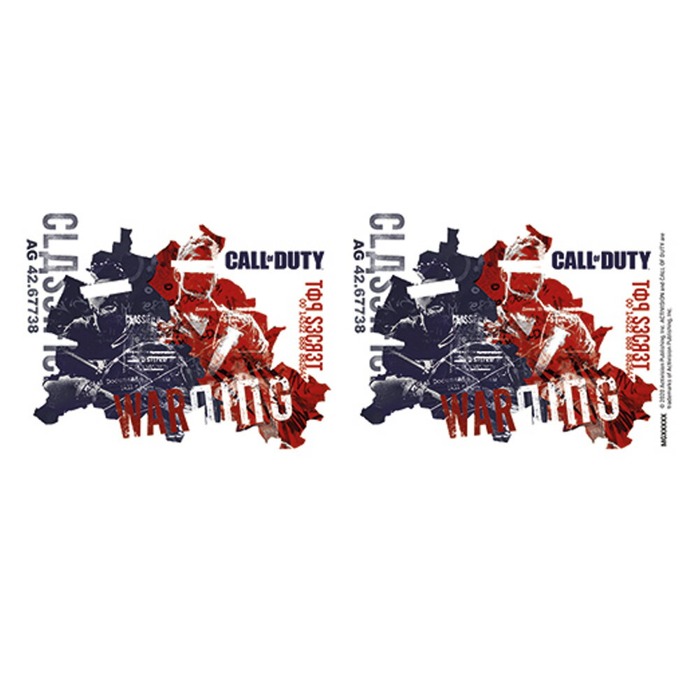 CALL OF DUTY コールオブデューティ (『Call of Duty: Black Ops 6』 発売発表 ) - Black Ops Cold War / Warning / マグカップ 【公式 / オフィシャル】