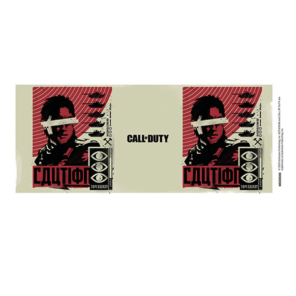 CALL OF DUTY コールオブデューティ (『Call of Duty: Black Ops 6』 発売発表 ) - Black Ops Cold War / Top Secret / マグカップ 【公式 / オフィシャル】