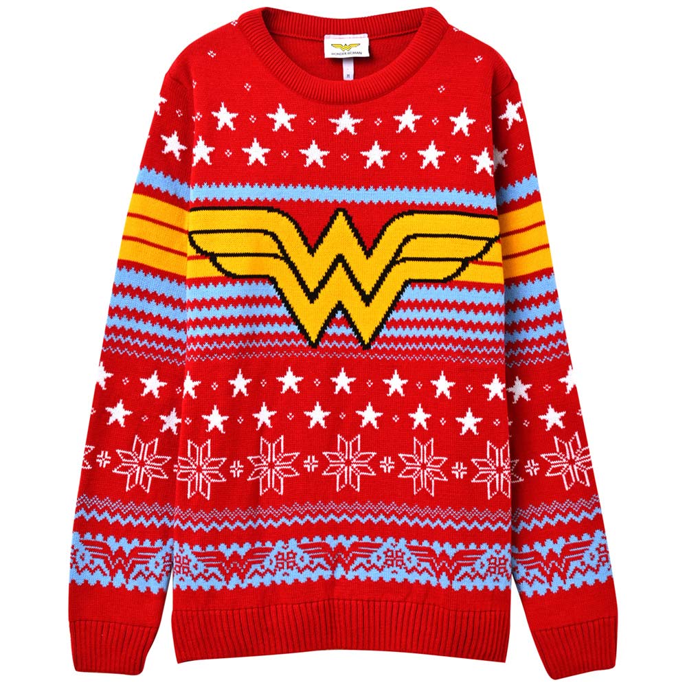 WONDER WOMAN ワンダーウーマン - Logo Star / セーター / メンズ 【公式