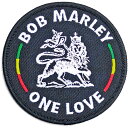 BOB MARLEY ボブマーリー (5月17日『ONE LOVE』公開 ) - Lion / ワッペン 【公式 / オフィシャル】