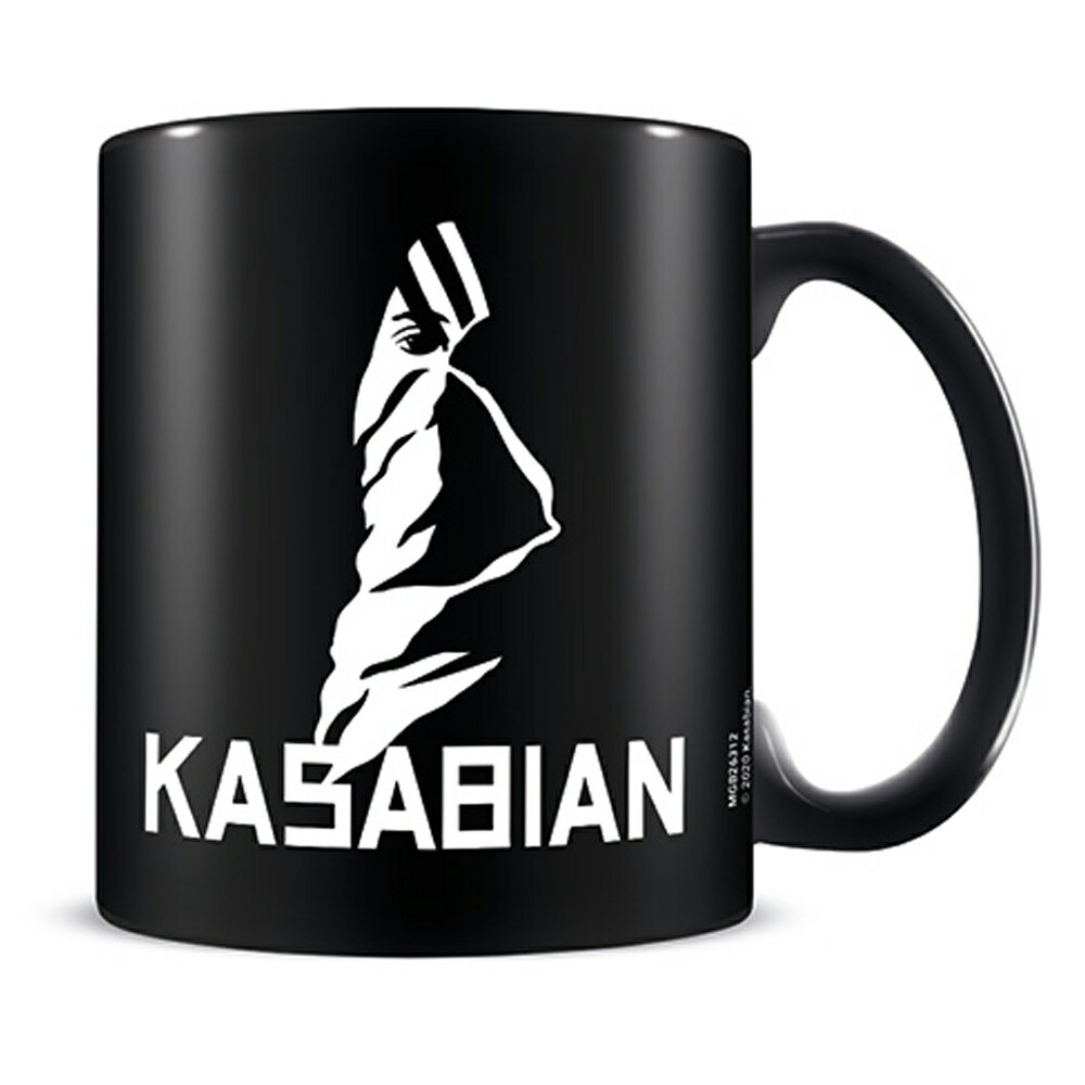 KASABIAN カサビアン - Kasabian / Black / マグカップ 【公式 / オフィシャル】