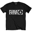 PUBLIC ENEMY パブリック エナミー - Crosshairs Logo / Tシャツ / メンズ 【公式 / オフィシャル】