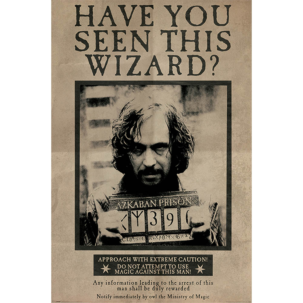 HARRY POTTER n[|b^[ - Wanted Sirius Black / |X^[ y / ItBVz