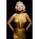 MARILYN MONROE マリリンモンロー - Gold Dress / ポスター 