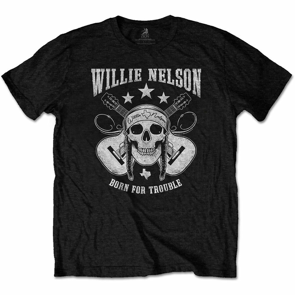 WILLIE NELSON ウィリー・ネルソン - Skull / Tシャツ / メンズ 【公式 / オフィシャル】