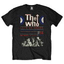 THE WHO ザ フー (結成60周年 ) - Live At Leeds 039 70 / ECO-TEE / Tシャツ / メンズ 【公式 / オフィシャル】