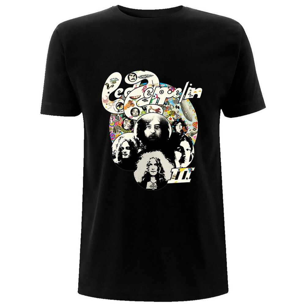 LED ZEPPELIN レッドツェッペリン (デビュー55周年記念 ) - Photo III / Tシャツ / メンズ 