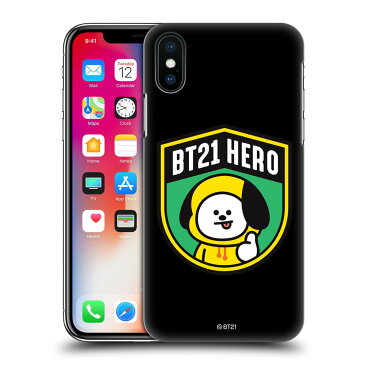 BTS ビーティーエス - BT21 / Wappen Badges / CHIMMY ハード case / Apple iPhoneケース 【公式 / オフィシャル】