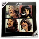 THE BEATLES UEr[gY (ABBEY ROAD55NLO ) - Let It Be Double Sided Album Art / WO\[pY y / ItBVz