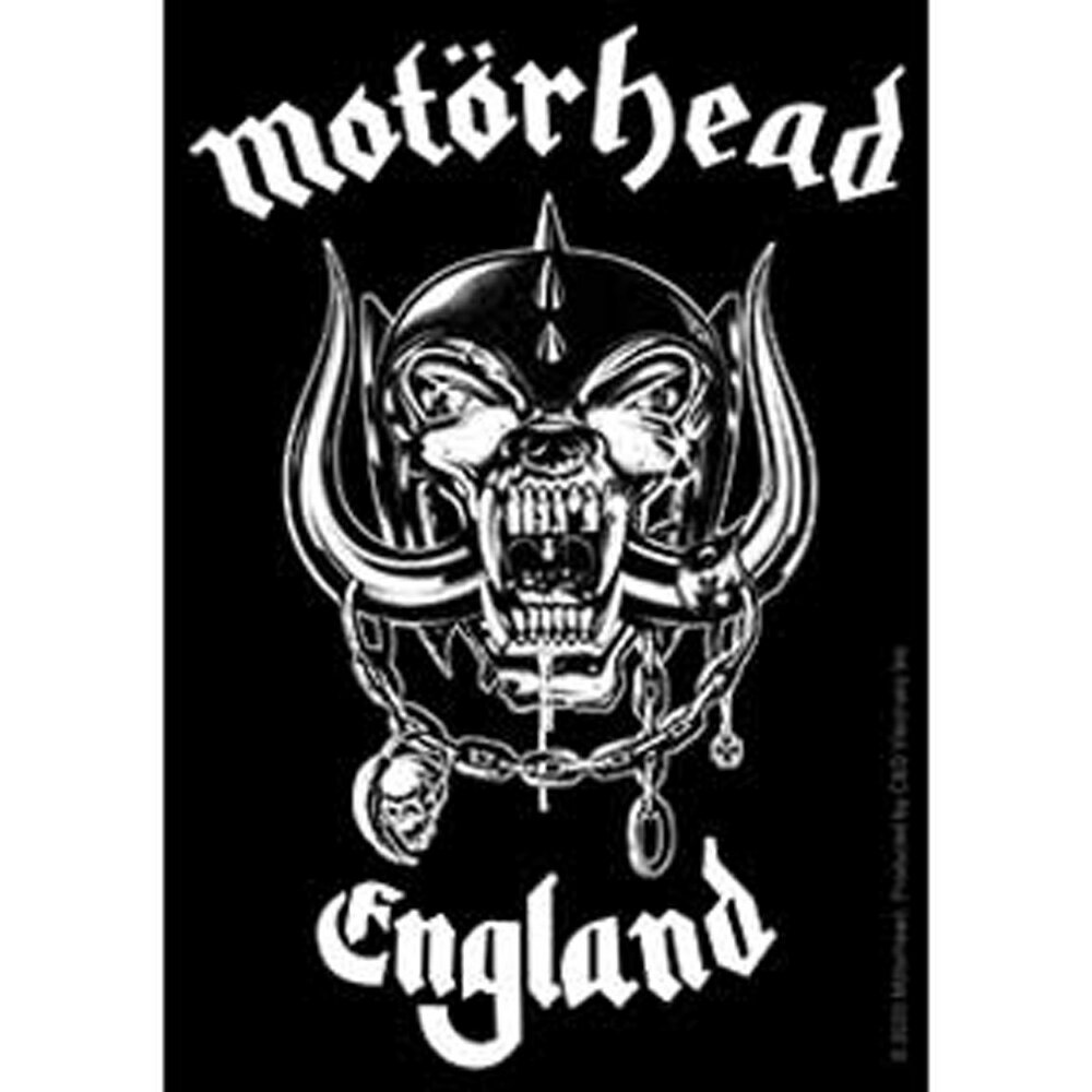 MOTORHEAD モーターヘッド (結成 50周年 ) - ENGLAND / ステッカー 【公式 / オフィシャル】