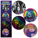 JANIS JOPLIN ジャニスジョプリン - 4 Pack / バッジ