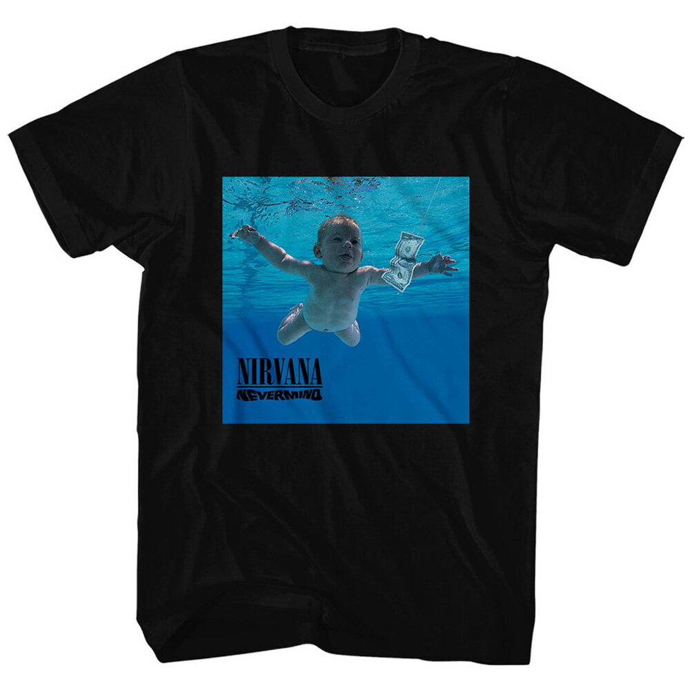 NIRVANA ニルヴァーナ (カートコバーン追悼30周年 ) - Nevermind Album / Tシャツ / メンズ 【公式 / オフィシャル】