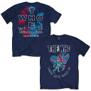 THE WHO ザ フー (結成60周年 ) - Long Live Rock 039 79 / バックプリントあり / Tシャツ / メンズ 【公式 / オフィシャル】