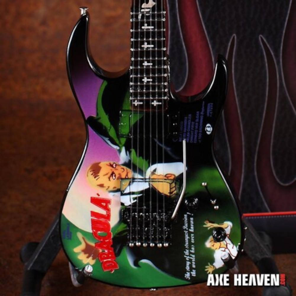 【27日1:59までクーポンで最大10%off】METALLICA メタリカ - Kirk Hammett Signature “Dracula” Miniature Guitar Replica Collectible / ミニチュア楽器 【公式 / オフィシャル】