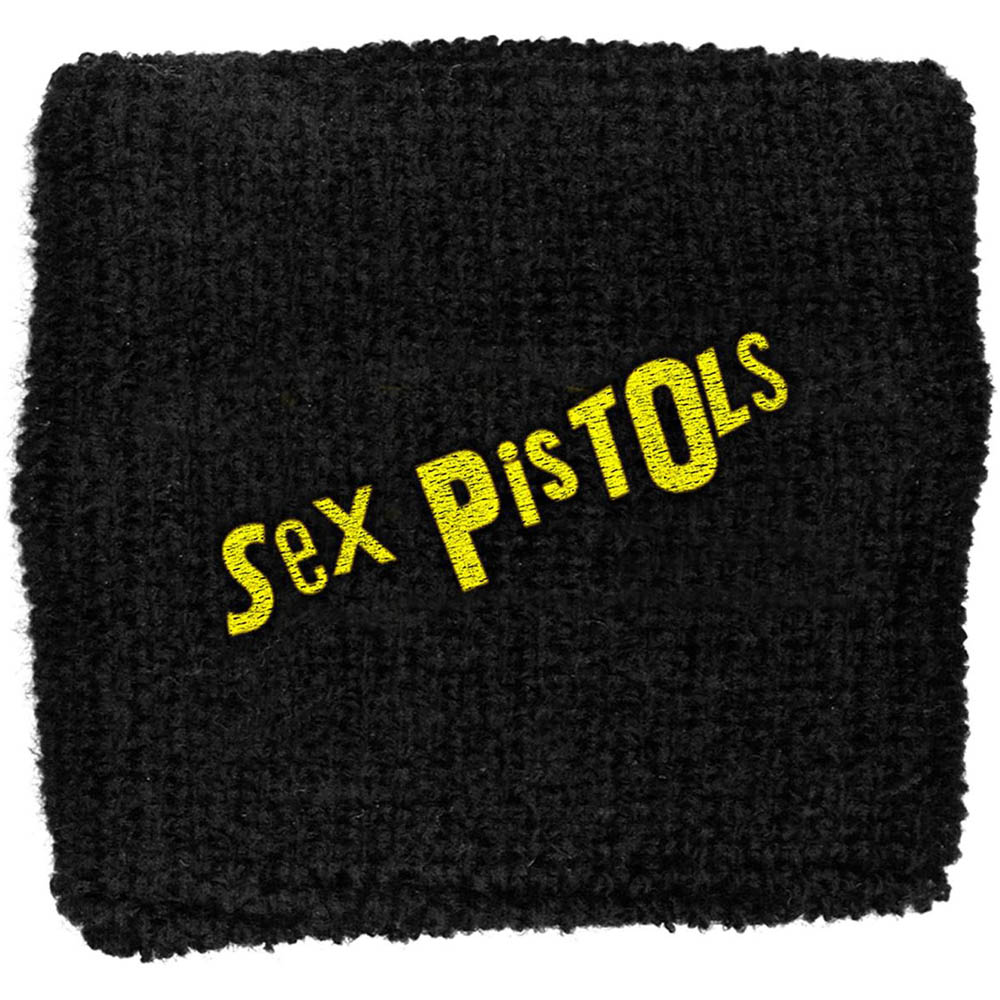 SEX PISTOLS セックスピストルズ (シド追悼45周年 ) - LOGO / リストバンド 【公式 / オフィシャル】