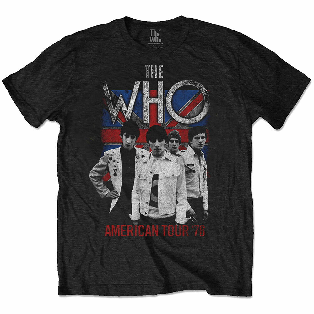 THE WHO ザ フー (結成60周年 ) - American Tour 039 79 / ECO-TEE / Tシャツ / メンズ 【公式 / オフィシャル】