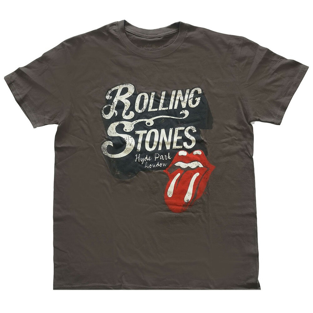  ROLLING STONES ローリングストーンズ (ブライアンジョーンズ追悼55周年 ) - Hyde Park / Tシャツ / メンズ 