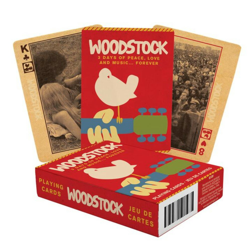 WOODSTOCK ウッドストック ( 初公開日記念 ) - WOODSTOCK PLAYING CARDS / トランプ 【 公式 / オフィシャル 】