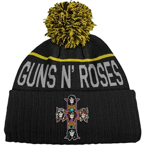 GUNS N ROSES ガンズアンドローゼズ - Cross / ビーニー GUNS N ROSES ガンズアンドローゼズ - Cross / ビーニー