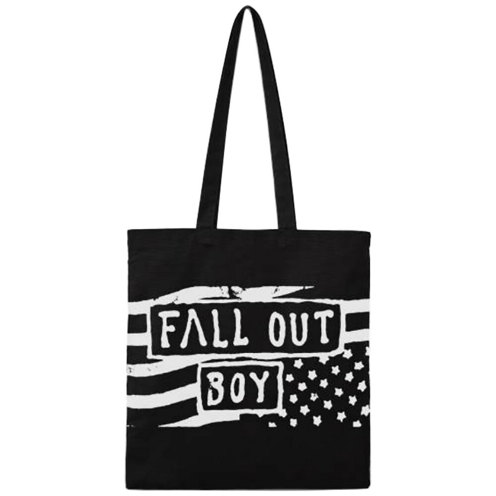 FALL OUT BOY フォールアウトボーイ (来日記念 ) - FLAG / プレミアムクオリティ / トートバッグ 