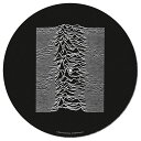 JOY DIVISION 公式スリップマット サイズ：直径約30.4cm 'Unknown Pleasures' のデザインモチーフが特徴です。 音楽を聴く時のターンテーブルにマストアイテムです。 ※撮影に使用している小物は商品には含まれません。 ジョイ・ディヴィジョン / ポストパンクミュージック / ロック