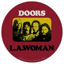 THE DOORS 公式スリップマット サイズ：直径約30.4cm 'L.A. Woman' のデザインモチーフが特徴です。 音楽を聴く時のターンテーブルにマストアイテムです。 ※撮影に使用している小物は商品には含まれません。 ジムモリソン / jim morrison / ジム・モリソンミュージック / ロック