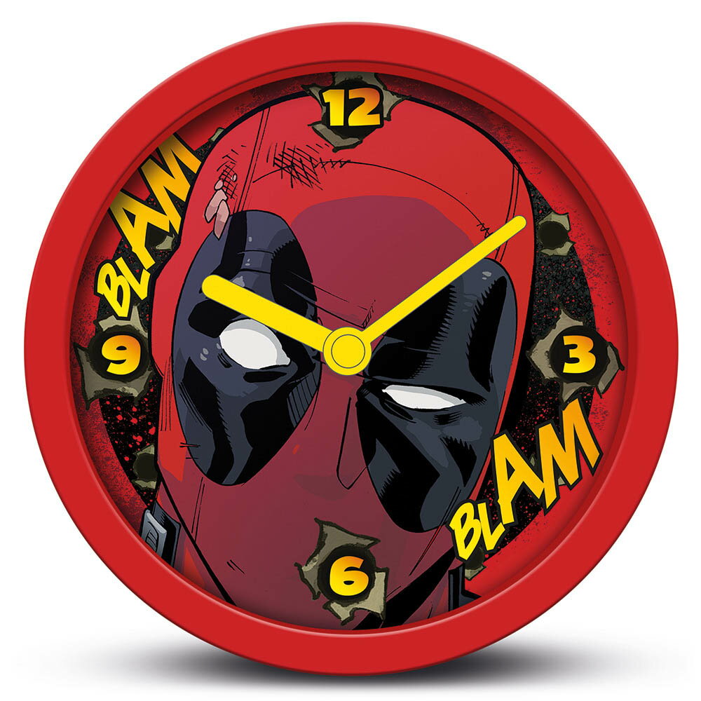 DEADPOOL fbhv[ (726VJ ) - BLAM BLAM / Desk Clock / v y / ItBVz