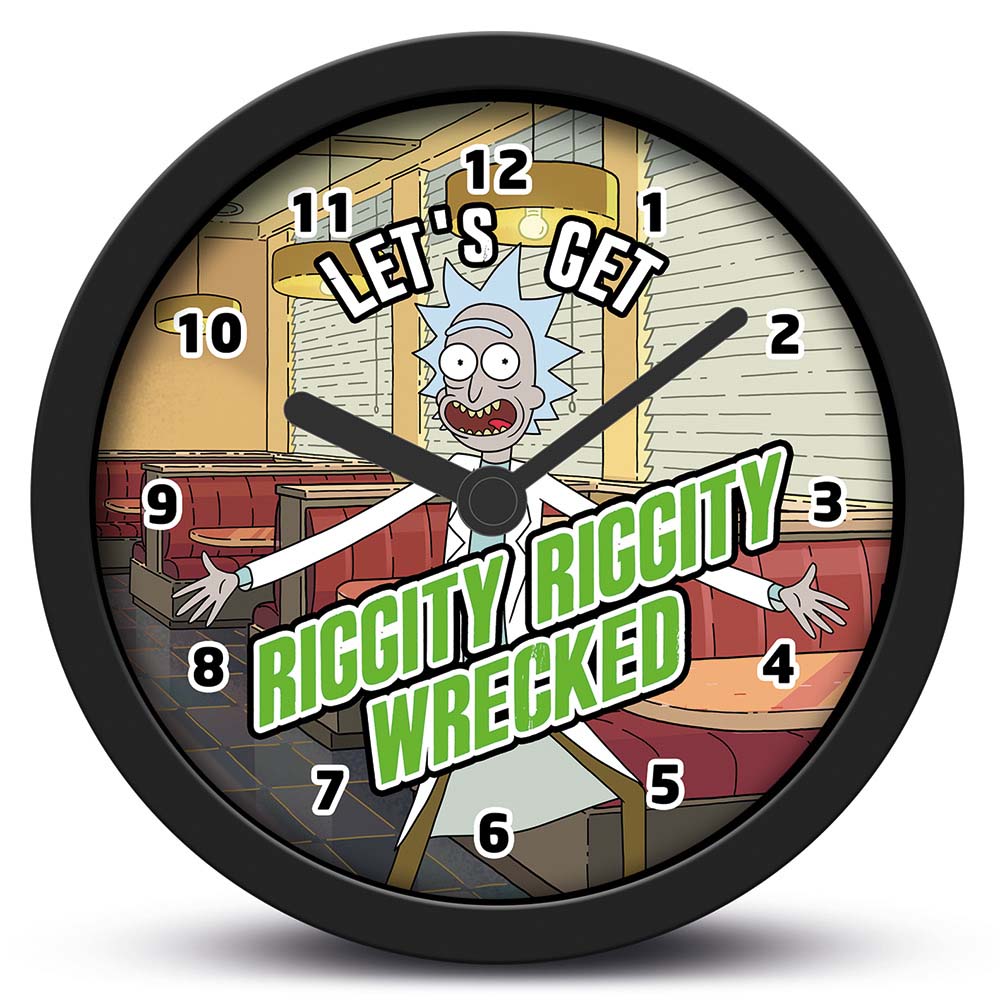 RICK AND MORTY bNAh[eB - Wrecked / Desk Clock / v y / ItBVz