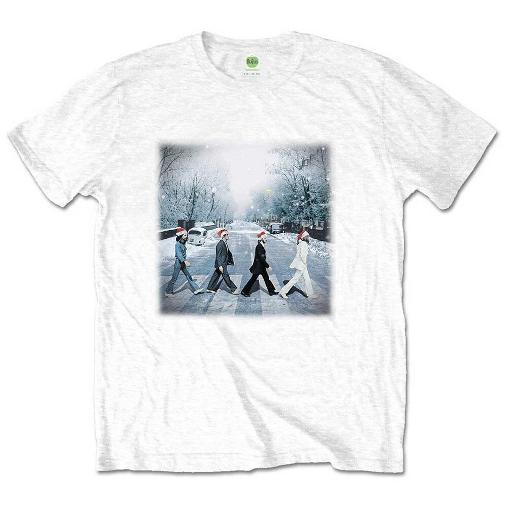 THE BEATLES ザ・ビートルズ (ABBEY ROAD発売55周年記念 ) - 【クリスマス限定】Abbey Christmas / Tシャツ / メンズ 【公式 / オフィシャル】