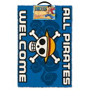 ONE PIECE ワンピース - All Pirates Welcome / ドアマット 【公式 / オフィシャル】