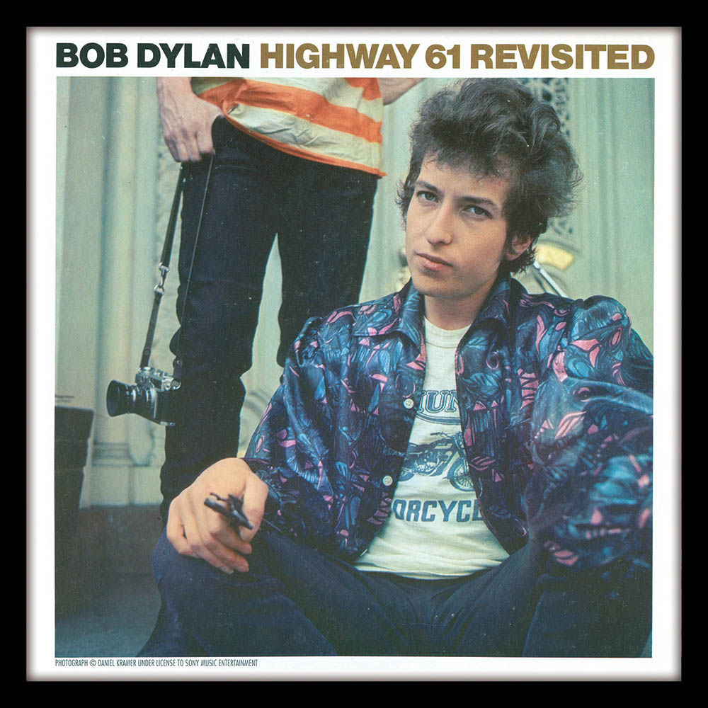 BOB DYLAN ボブディラン - Highway 61 Revisited / インテリア額 【公式 / オフィシャル】