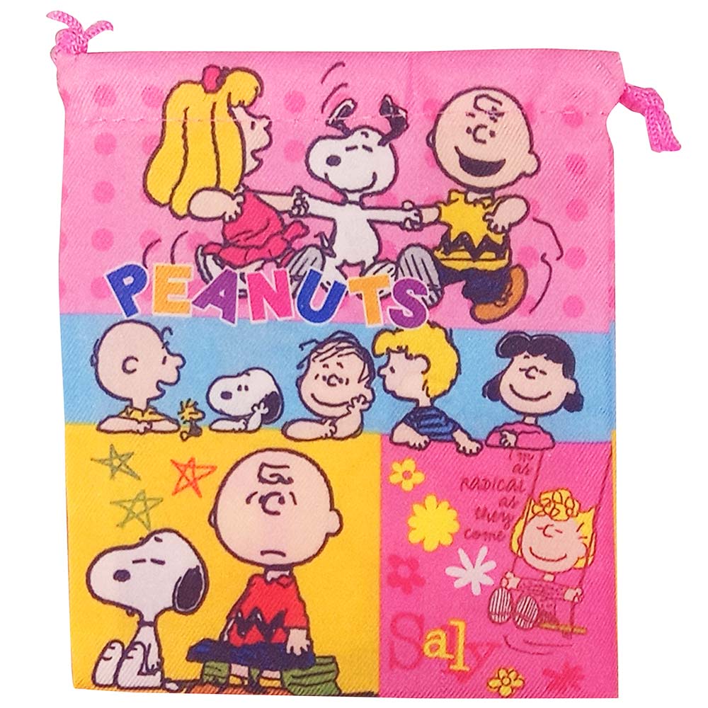 PEANUTS スヌーピー - ミニ巾着 / PEANUTS / ポーチ 【公式 / オフィシャル】