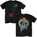 DAVID BOWIE デヴィッド・ボウイ - Circle Scream / バックプリントあり / Tシャツ / メンズ 