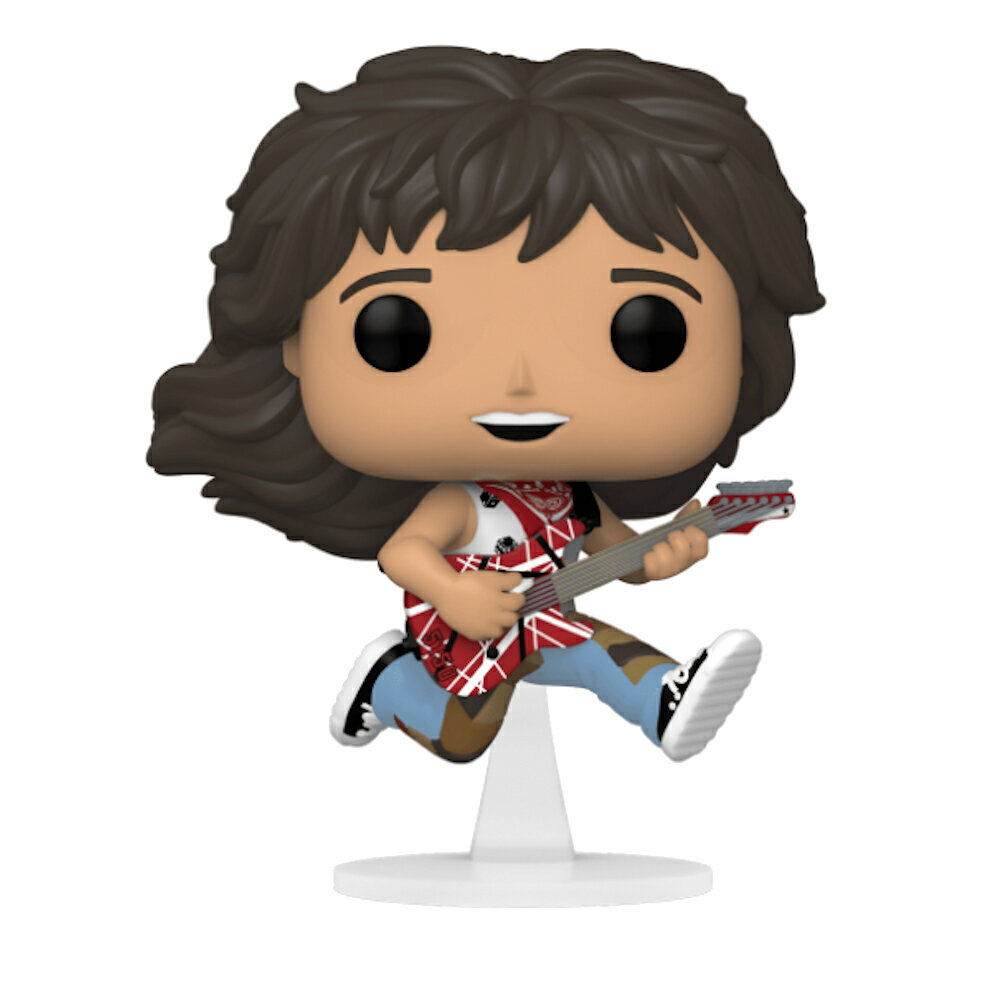 EDDIE VAN HALEN ヴァンヘイレン (デビュー45周年 ) - with Guitar Pop! Vinyl Figure / フィギュア・人形 【公式 / オフィシャル】