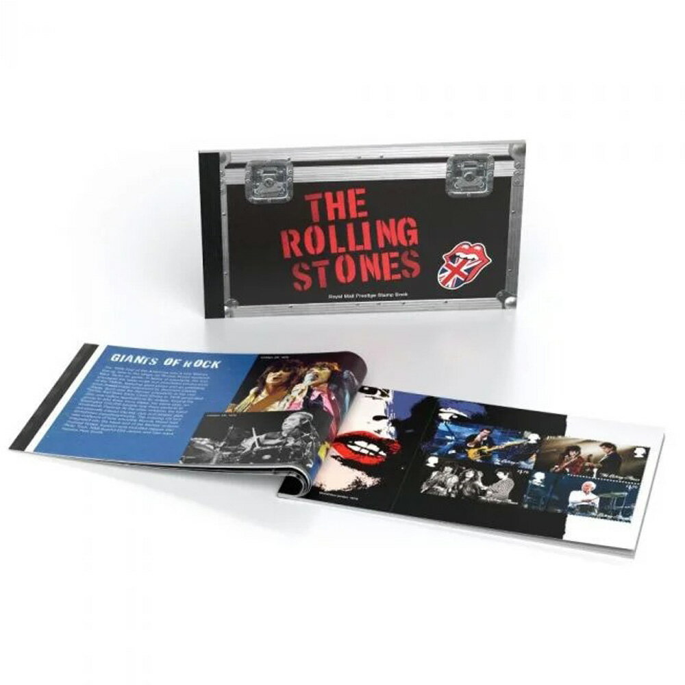 ROLLING STONES ローリングストーンズ (ブライアンジョーンズ追悼55周年 ) - Prestige Stamp Book / 貴重 / 切手・レター品 【公式 / オフィシャル】