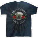 GUNS N ROSES ガンズアンドローゼズ - Los Angeles / タイダイ / Tシャツ / メンズ 