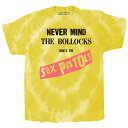 SEX PISTOLS セックスピストルズ (シド追悼45周年 ) - Never Mind the B…locks Original Album / タイダイ / Tシャツ / メンズ 【公式 / オフィシャル】