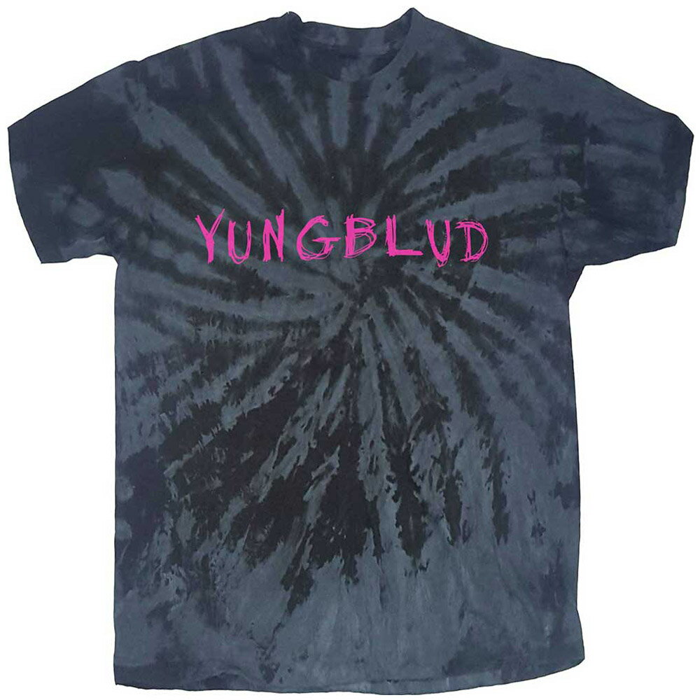 YUNGBLUD ヤングブラッド (「怪獣8号」OP新曲発表 ) - Scratch Logo / タイダイ / Tシャツ / メンズ
