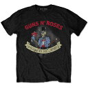 GUNS N ROSES ガンズアンドローゼズ - Skeleton Vintage / Tシャツ / メンズ 
