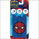 SPIDERMAN 公式モバイルウォレット カラー：レッド×ブルー パッケージサイズ：約7.6×16.5×0.7（厚み）cm スマートフォンに付けることができるモバイル・ウォレットです。 カードも入ります。 (C) MARVEL スパイダー・マン / マーベル / アメコミ映画 / コミック