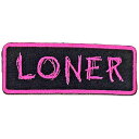 YUNGBLUD ヤングブラッド (「怪獣8号」OP新曲発表 ) - Loner / ワッペン 【公式 / オフィシャル】